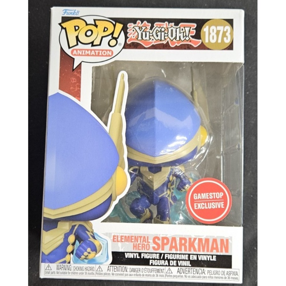 Funko Pop! Vinyl: Yu-Gi-Oh! - Elemental Hero Sparkman - GameStop (Exclusive)...